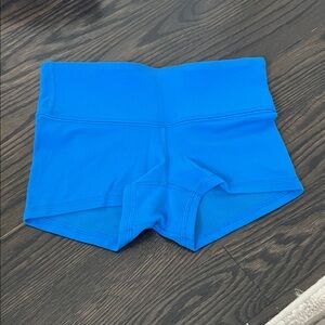 lululemon athletica Women's Bright Blue Bike Shorts